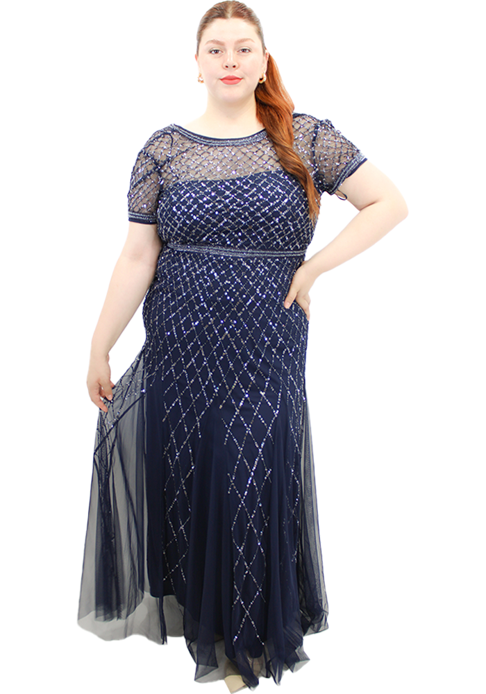 vestido Adrianna Papell en renta