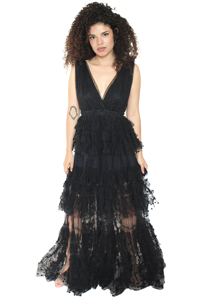 vestido Negro S en renta