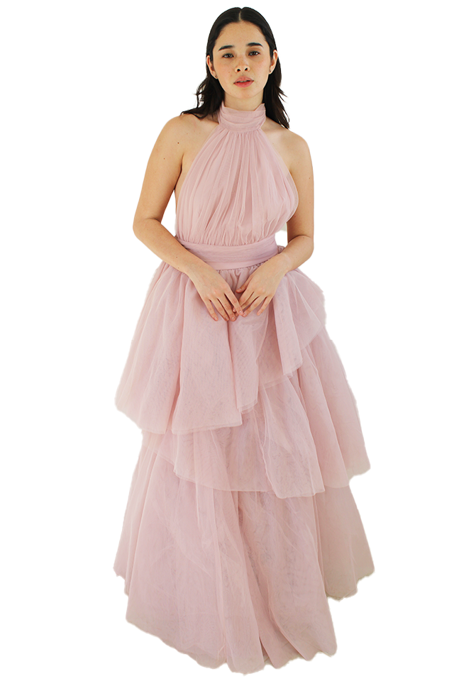 vestido Rosa Palo M en renta