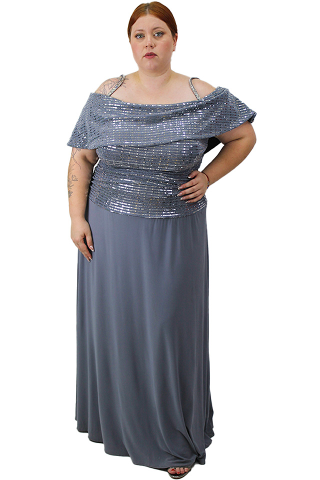 vestido R&M Richards en renta