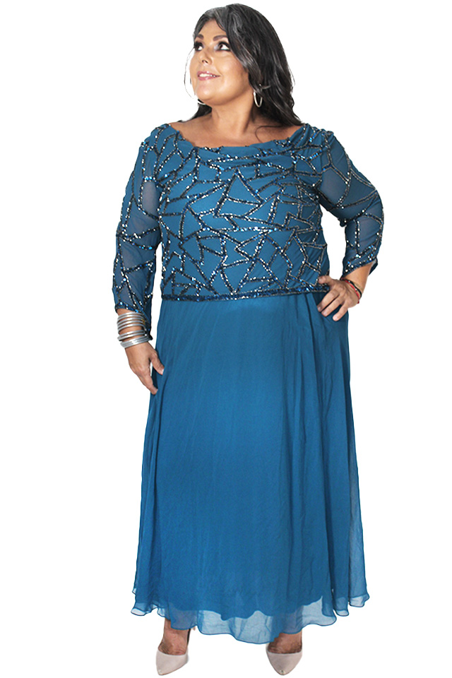 vestido Jkara en renta