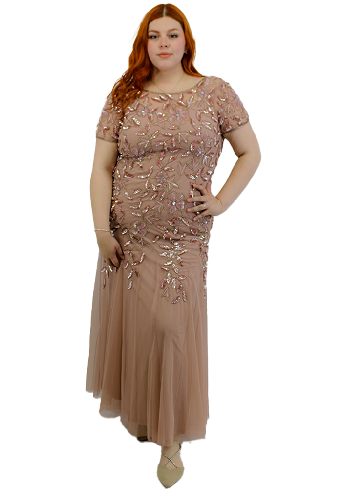 vestido Adrianna Papell en renta