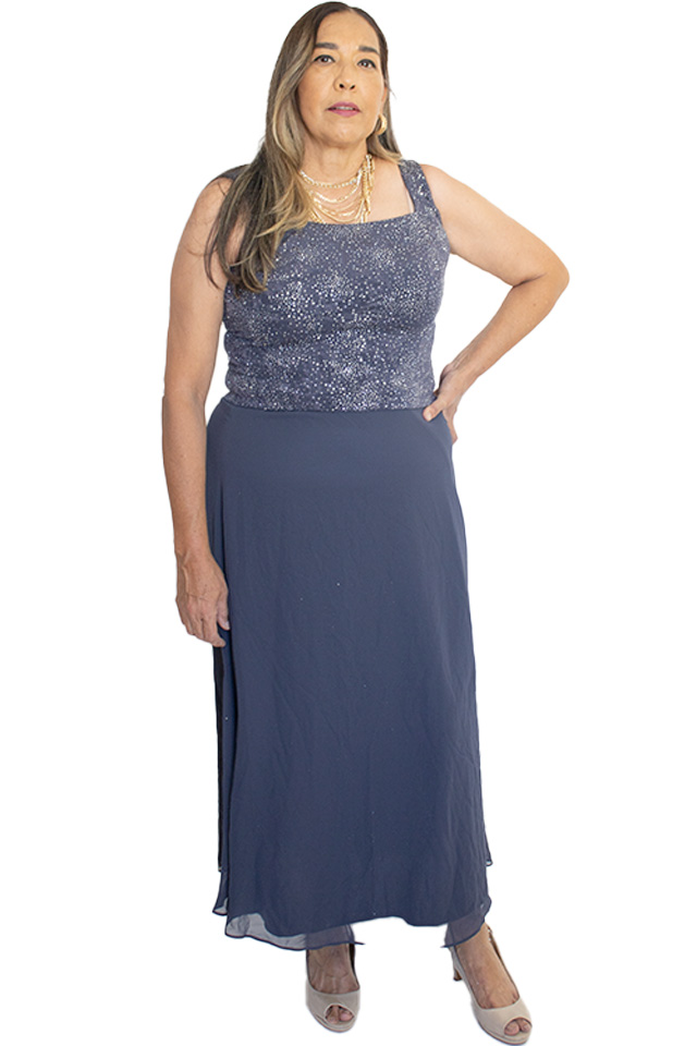 vestido Alexa B en renta