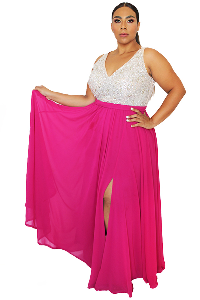vestido White en renta