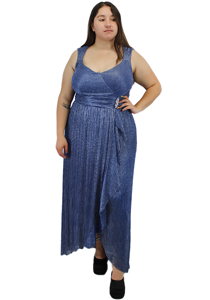 vestido R&M Richards en renta