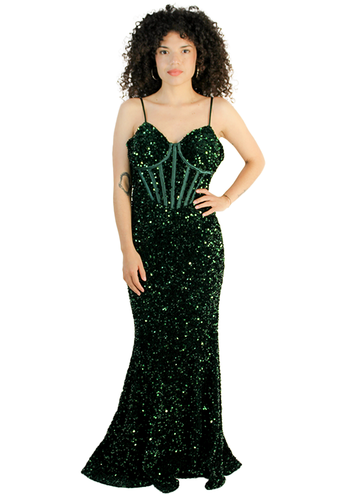 vestido Crystal Doll en renta