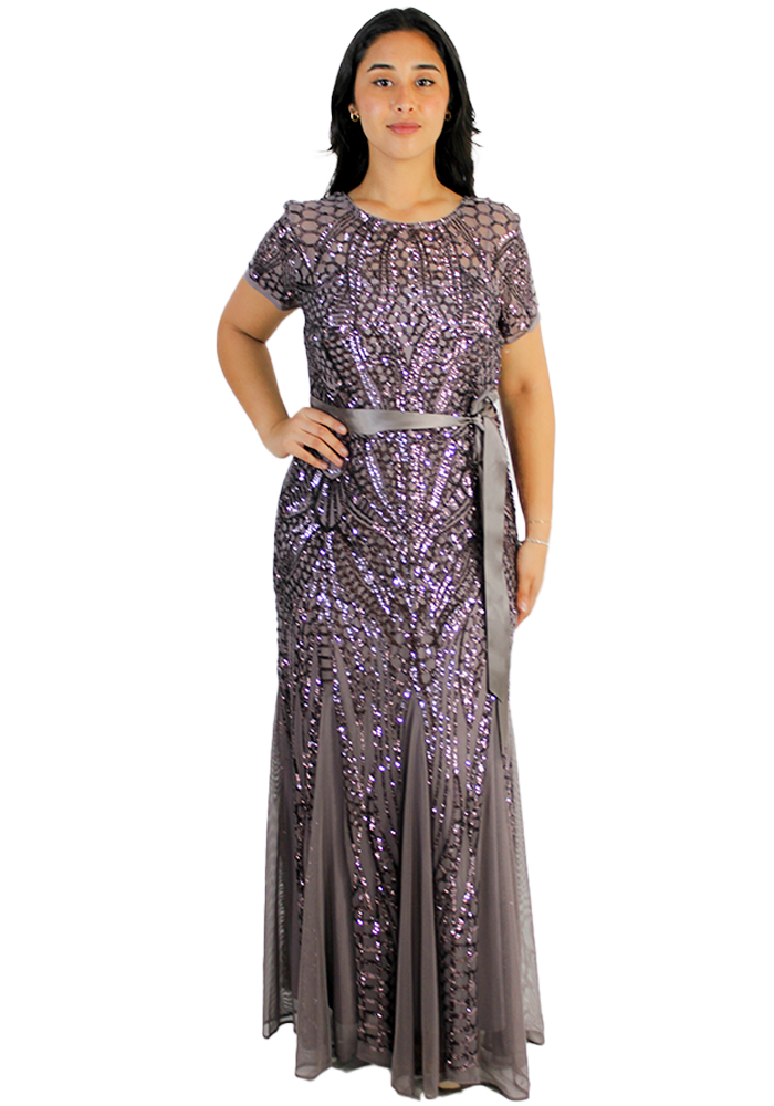 vestido R&M Richards en renta