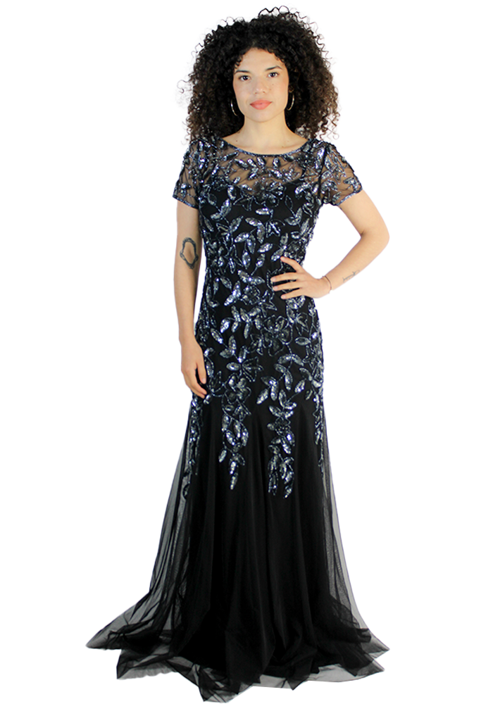 vestido Adrianna Papell en renta