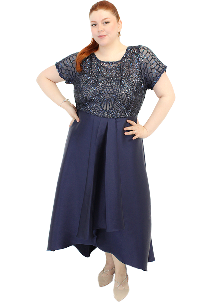 vestido R&M Richards en renta