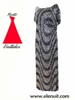 vestido R&M Richards en renta